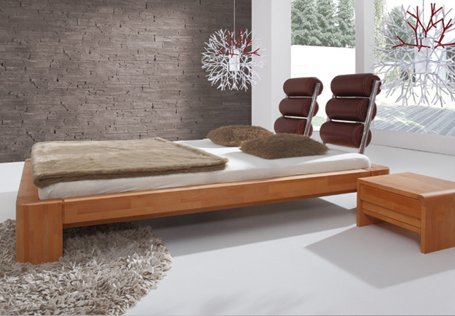  Bett - Pace  / Futonbett / Massivholzbetten / massivholzbetten / Holzbetten / futonbetten / Japanische Bett / Holzbetten Design cinius