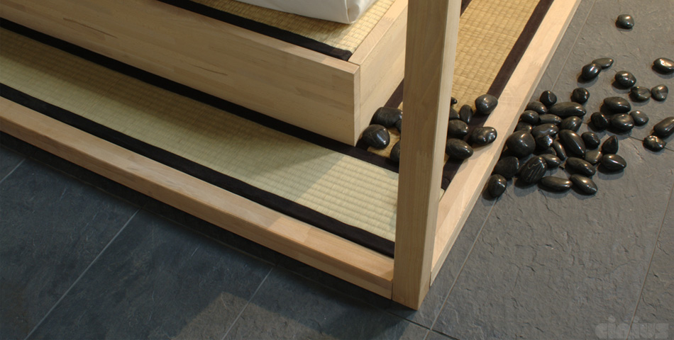  Bett - Yasumi  / Futonbett / Massivholzbetten / massivholzbetten / Holzbetten / futonbetten / Japanische Bett / Holzbetten Design cinius