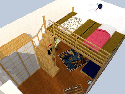  Bet - Yen  / Futonbett / Massivholzbetten / massivholzbetten / Holzbetten / futonbetten / Japanische Bett / Holzbetten Design cinius