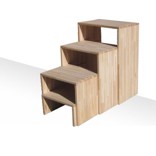 scala legno stile giapponese apri e chiudi salvaspazio