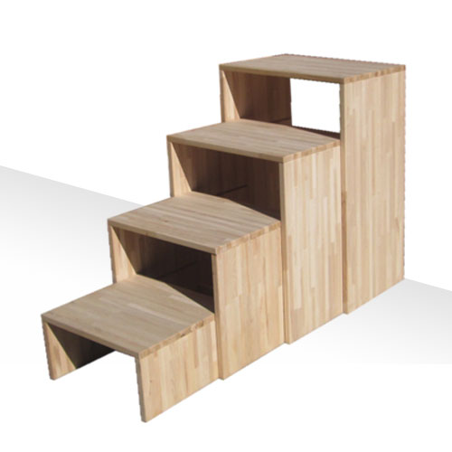 scala legno stile giapponese apri e chiudi salvaspazio