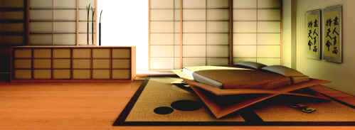 Lit Loto et cloisons Shioji