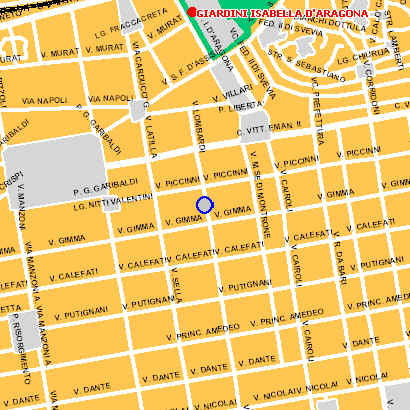 Map of Bari