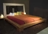 Letto Isola con Testata Futon
