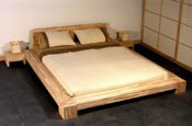 Letto Isola con testata Specchio