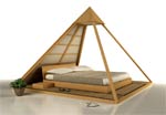 Letto Cheope a piramide