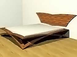 Dossier de lit Loto