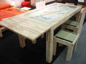 Table avec Prolonges