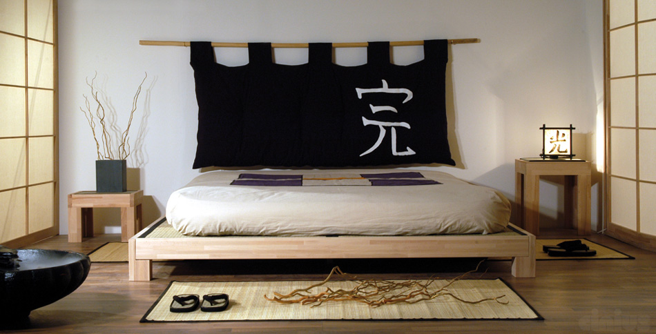  Bett - Tatami-Bed  / Futonbett / Massivholzbetten / massivholzbetten / Holzbetten / futonbetten / Japanische Bett / Holzbetten Design cinius