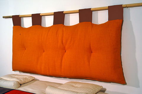 Futon Headboard orange