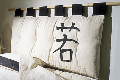 Futon Headboard white