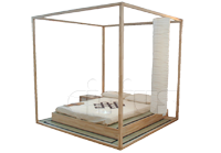 Bed Cinius  japan style bed yasumi