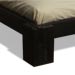 Bed Tokyo-F  Black structure with black foots