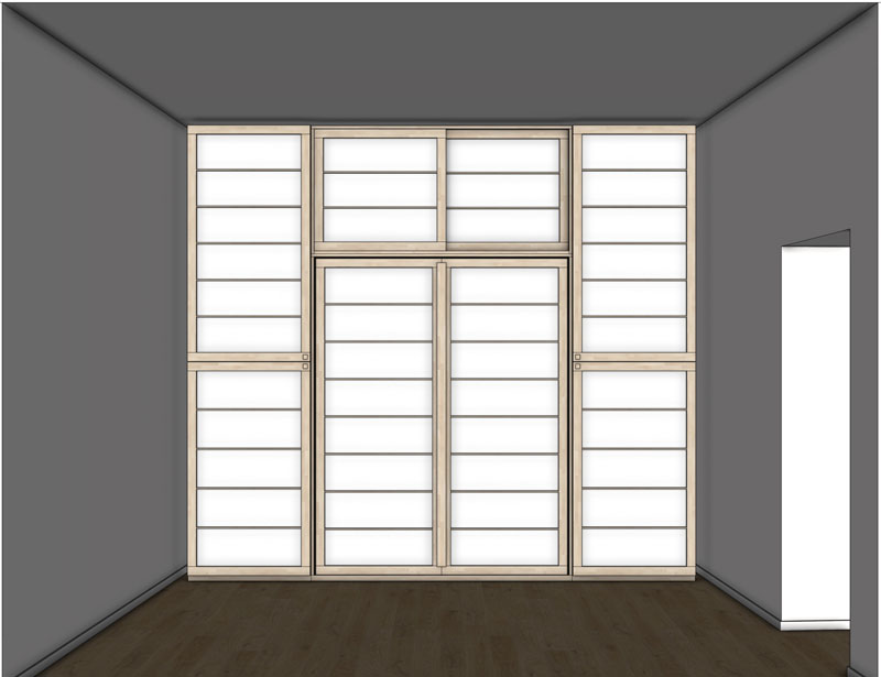 Murphy bed: closed