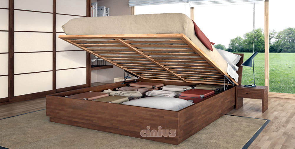 le lit box cinius qui vous aide à gérer votre espace dans la chambre