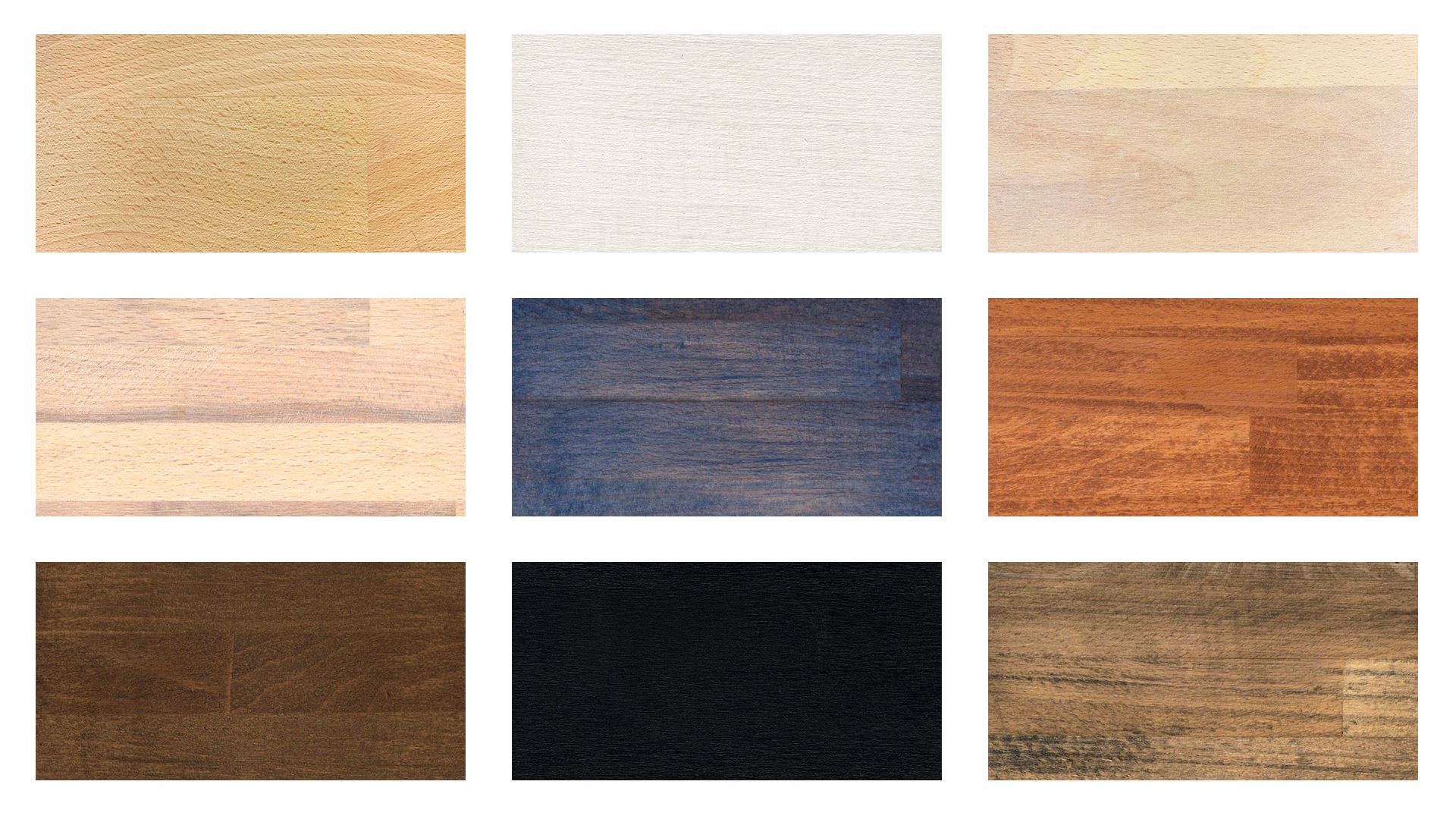 Colorazioni legno Cinius