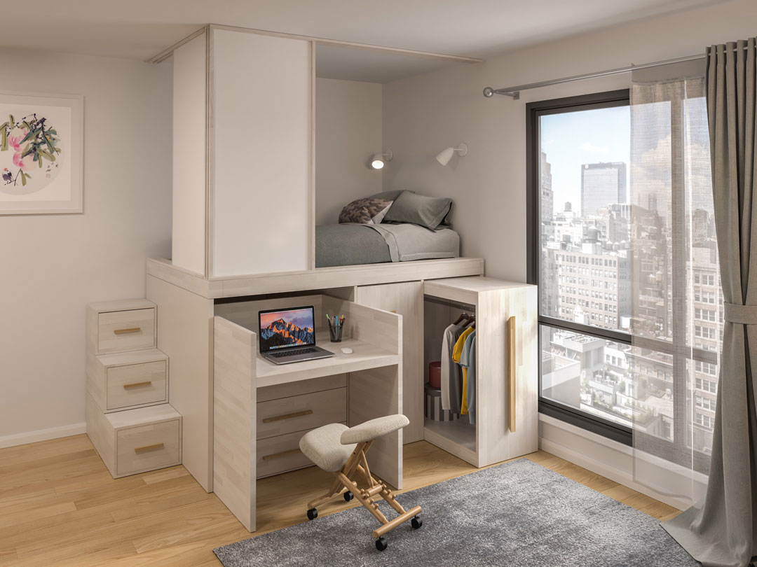 Letto Impero con cameretta